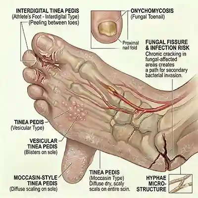 Athlete's foot and foot fungus treatment in Irvine CA