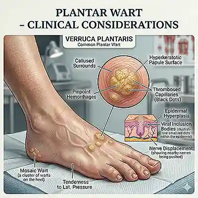 Plantar wart removal and foot wart treatment in Irvine CA